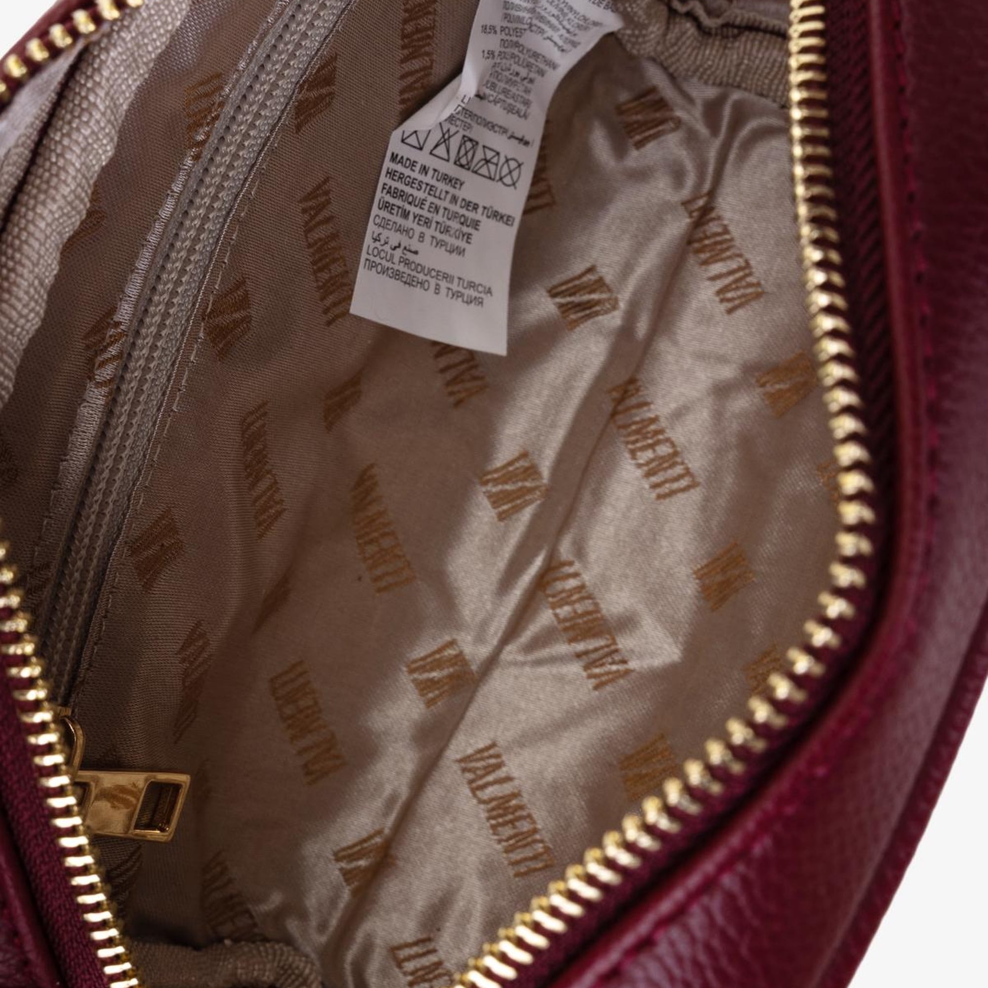 Valmenti Kadın Suni Deri Bordo Postacı Çanta