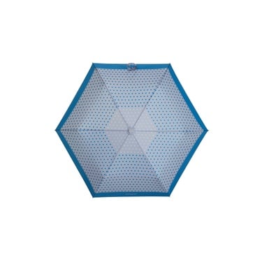  Samsonite Mavi Alu Drop S - 3 Kademeli Manuel Katlanabilir Şemsiye