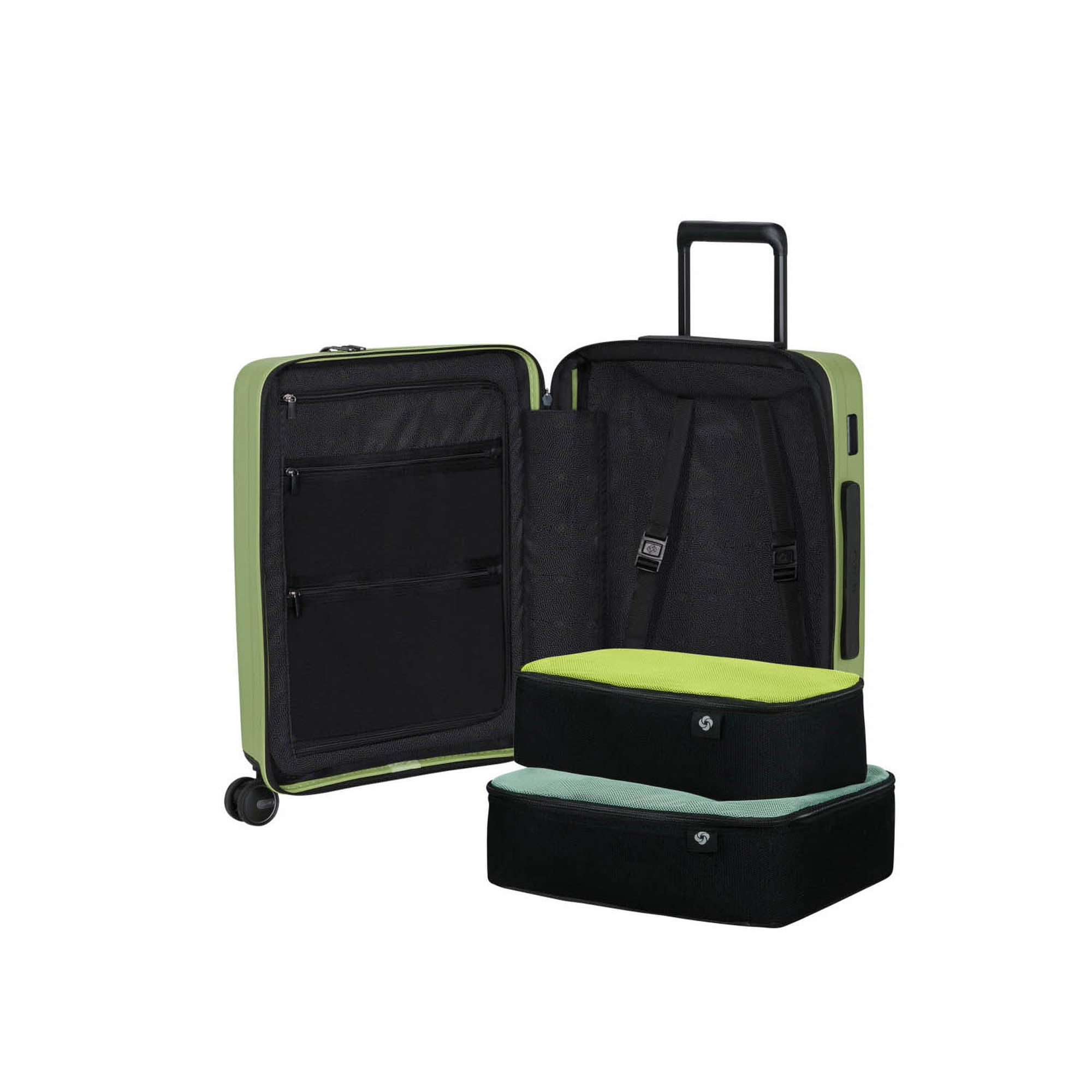 Samsonite Yeşil Restackd 55/20 Kabin Boy Valiz