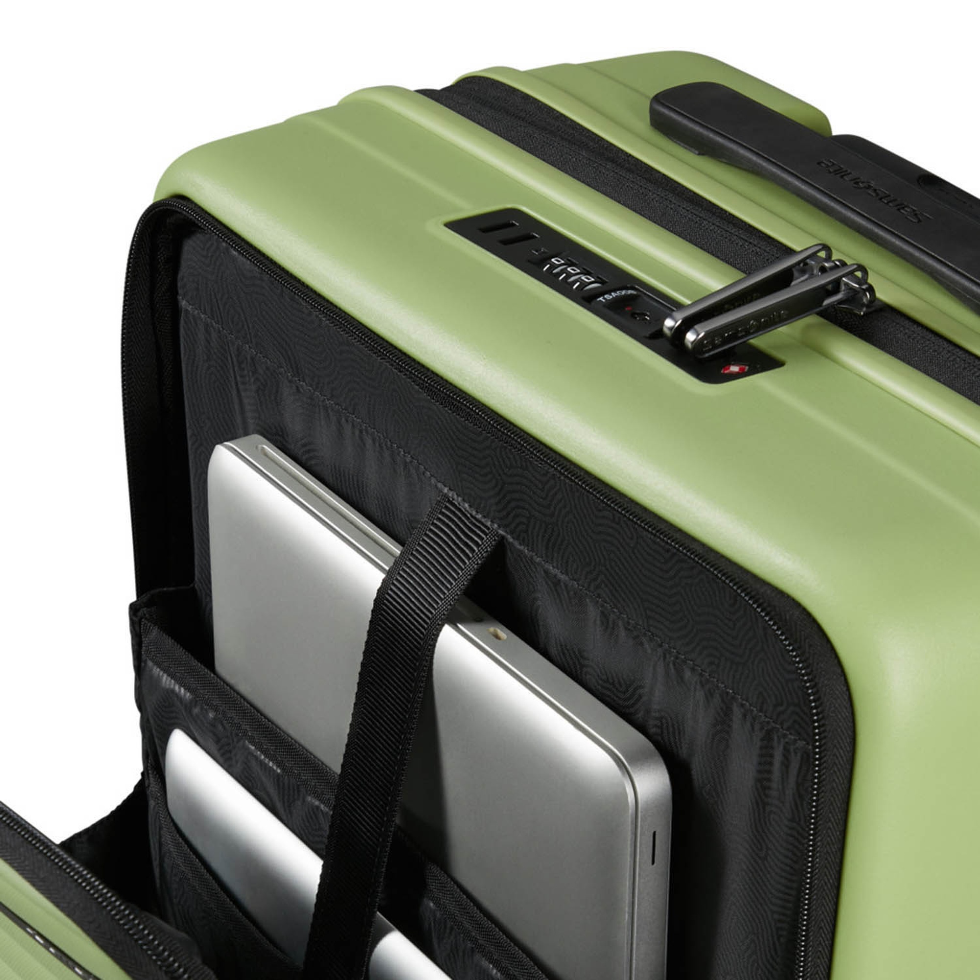 Samsonite Yeşil Restackd 55/20 Kabin Boy Valiz