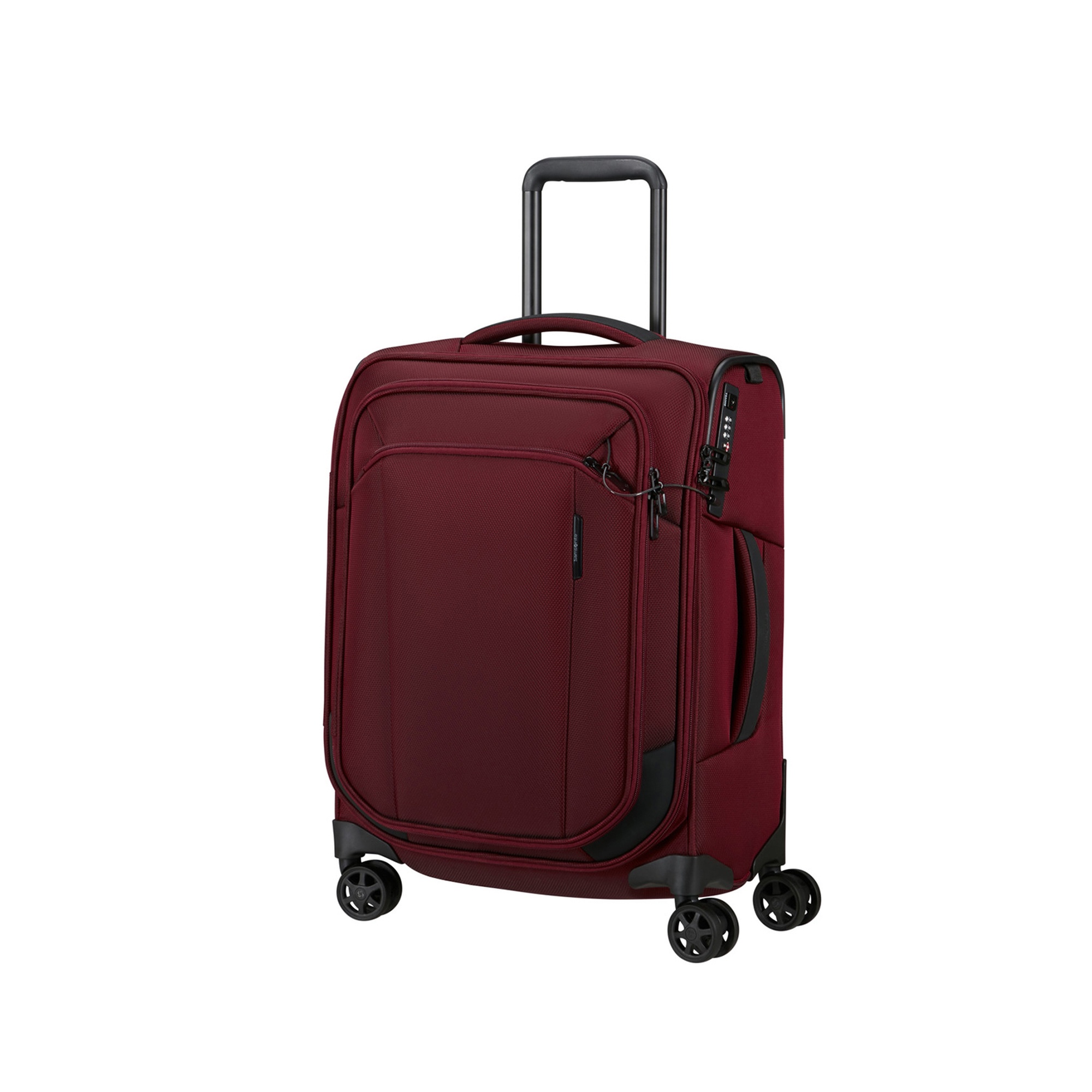 Samsonite Bordo Spinner Respark 4 Tekerlekli 55 cm Kabin Boy Valiz