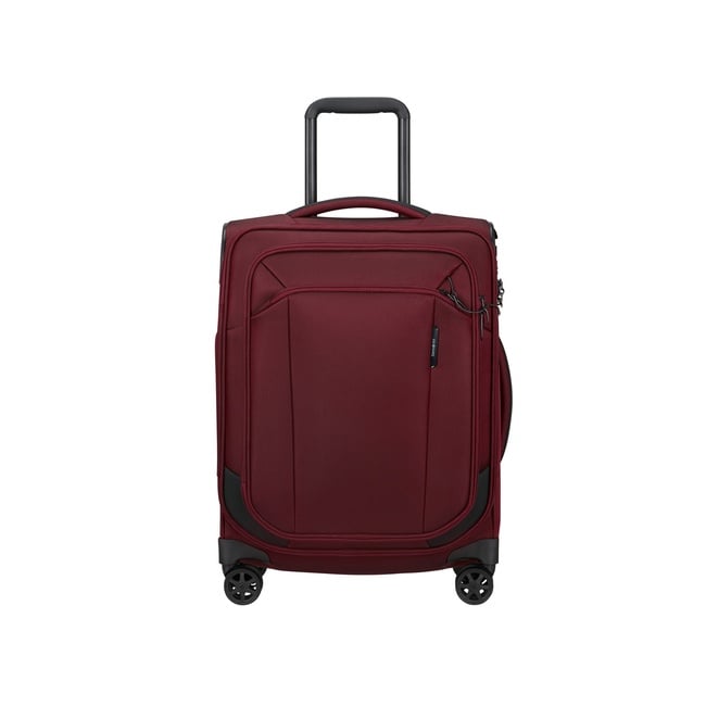  Samsonite Bordo Spinner Respark 4 Tekerlekli 55 cm Kabin Boy Valiz
