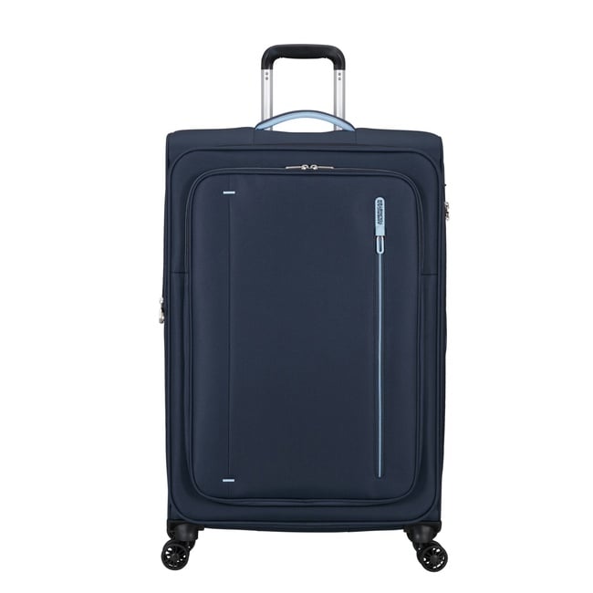  American Tourister Lacivert Cloudrider 4 Tekerlekli Büyük Boy Valiz 78 cm