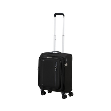  American Tourister Siyah Cloudrider 4 Tekerlekli Kabin Boy Valiz 55 cm