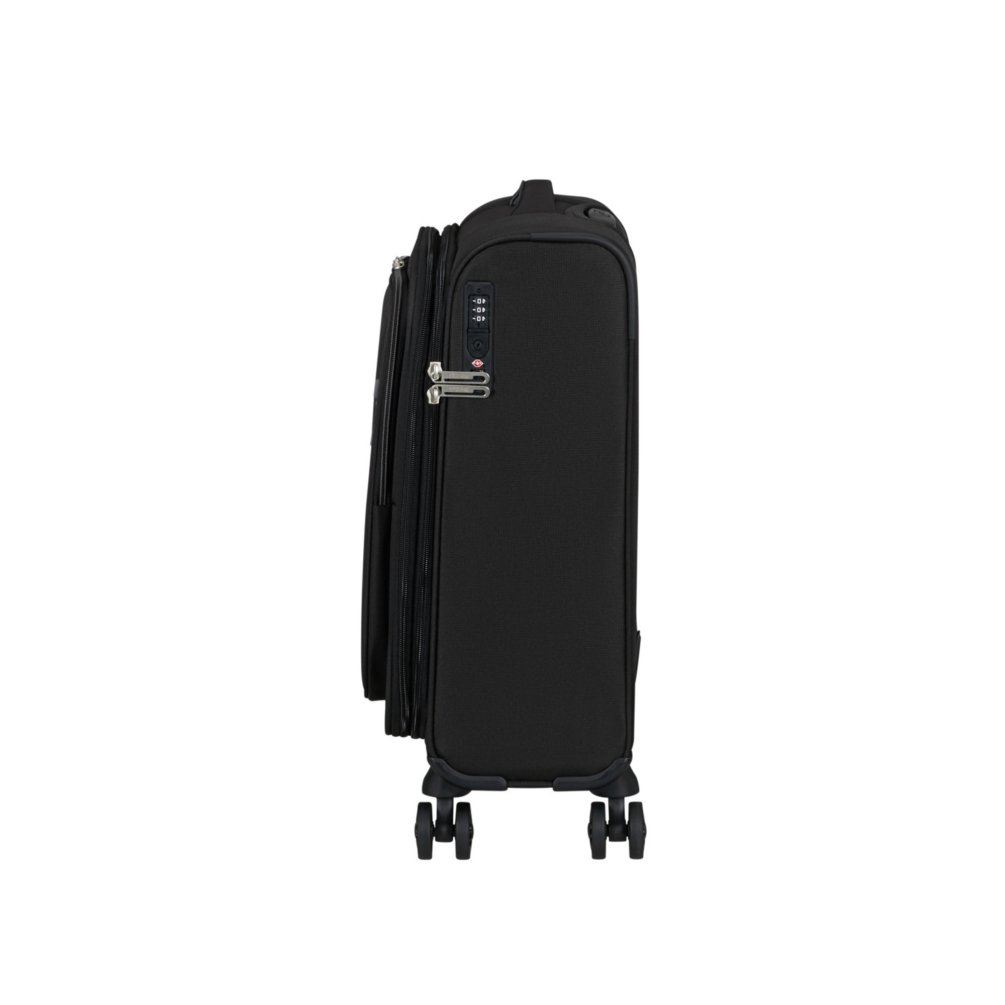 American Tourister Siyah Cloudrider 4 Tekerlekli Kabin Boy Valiz 55 cm