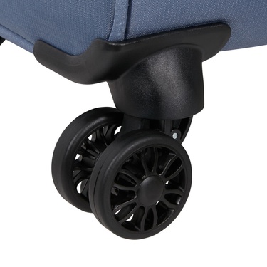  American Tourister Mavi Cloudrider 4 Tekerlekli Kabin Boy Valiz 55 cm