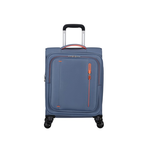  American Tourister Mavi Cloudrider 4 Tekerlekli Kabin Boy Valiz 55 cm