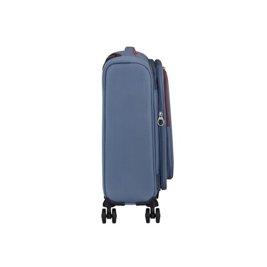  American Tourister Mavi Cloudrider 4 Tekerlekli Kabin Boy Valiz 55 cm
