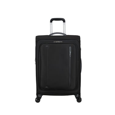 American Tourister Siyah Cloudrider 4 Tekerlekli Orta Boy Valiz 67 cm