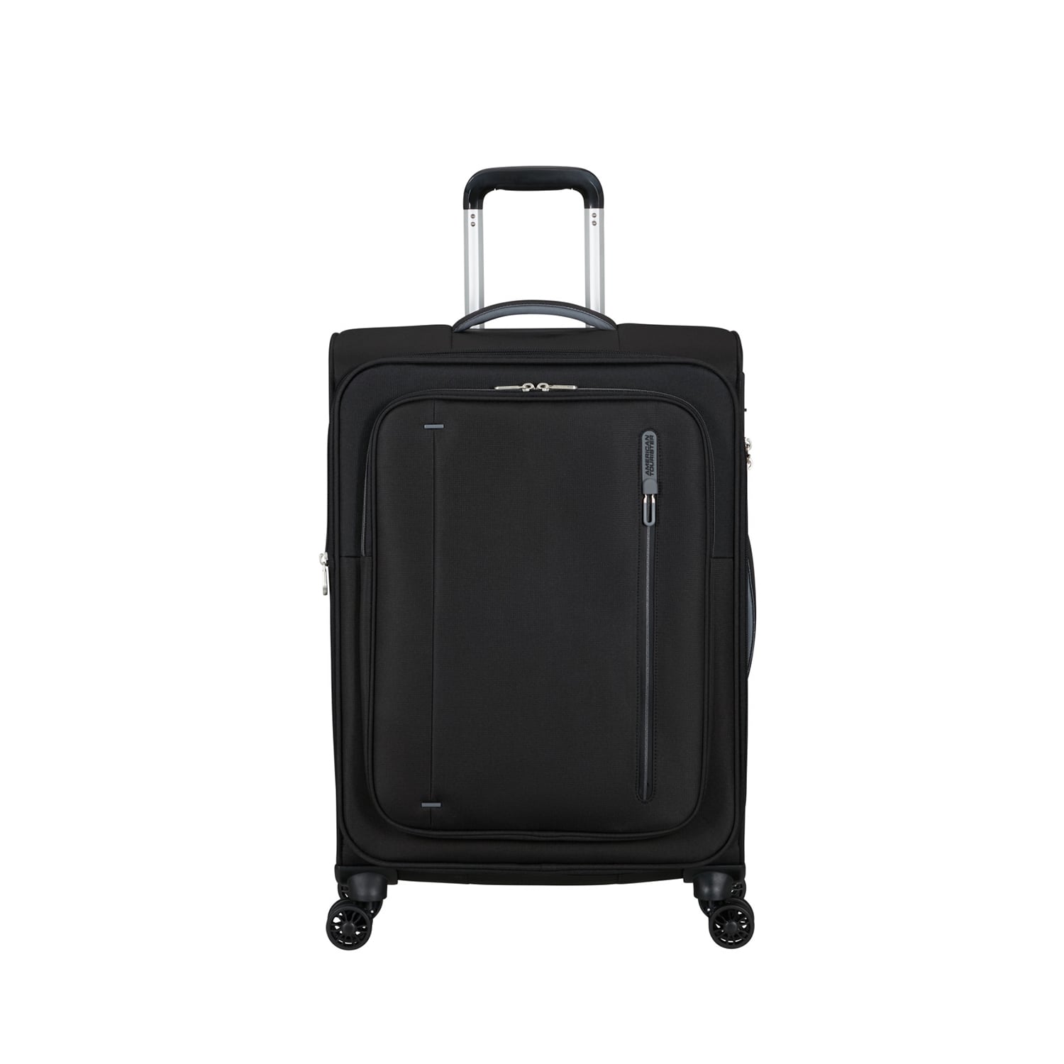  American Tourister Siyah Cloudrider 4 Tekerlekli Orta Boy Valiz 67 cm