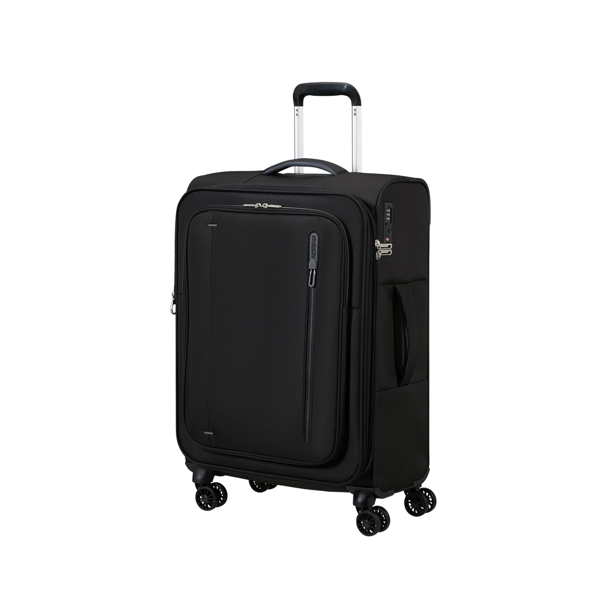 American Tourister Siyah Cloudrider 4 Tekerlekli Orta Boy Valiz 67 cm