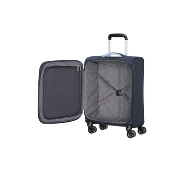  American Tourister Lacivert Cloudrider 4 Tekerlekli Kabin Boy Valiz 55 cm