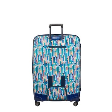  Samsonite Lacivert Desenli Ta Revolution Valiz Kılıfı (XL)