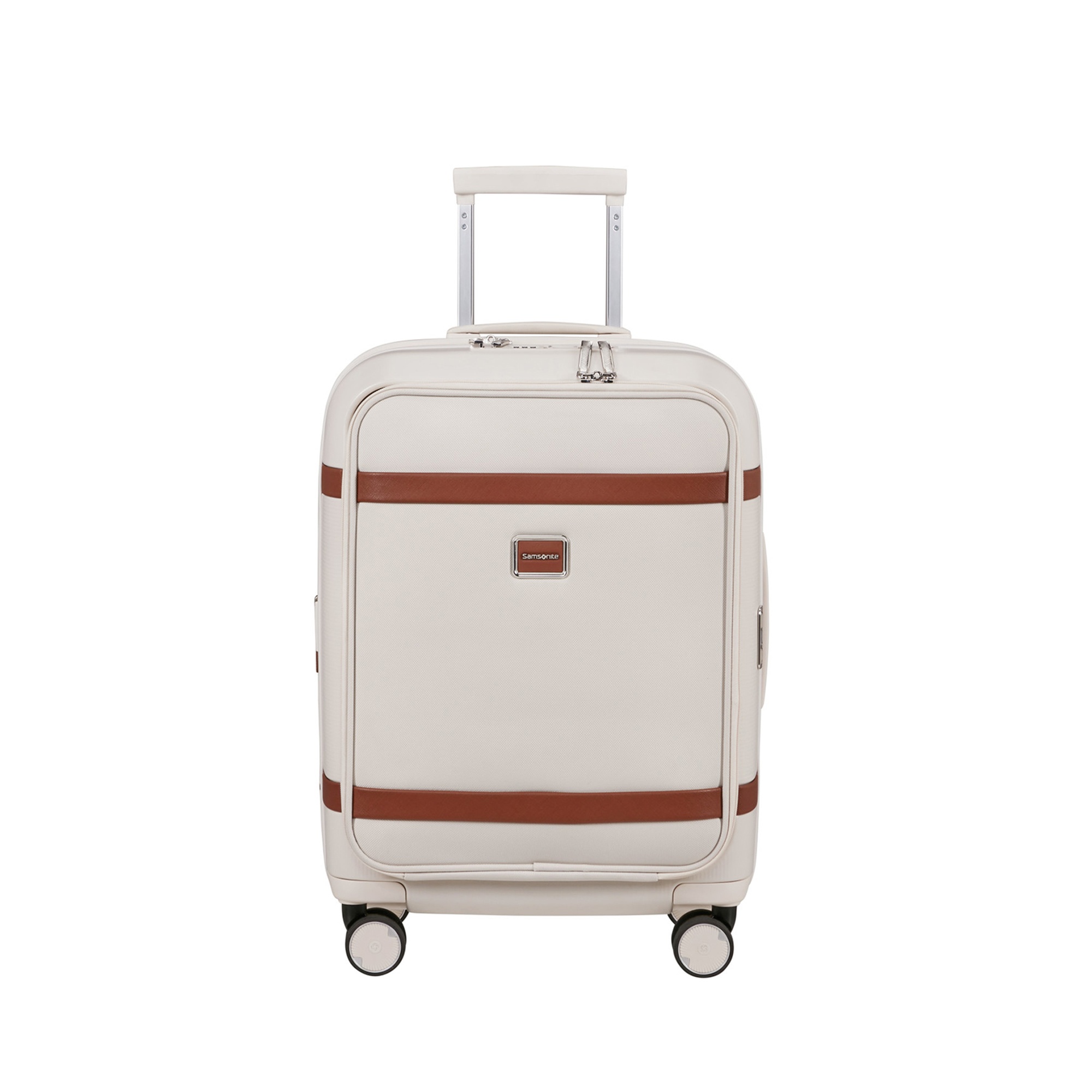 Samsonite Krem Image Spinner Körüklü - 55/20 Kabin Boy Valiz