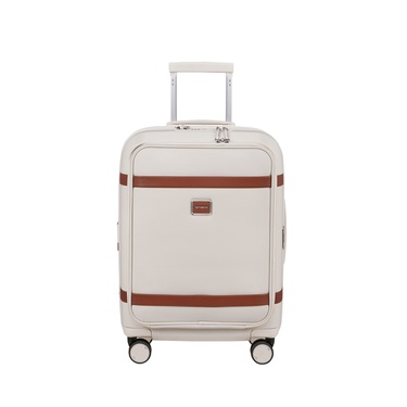  Samsonite Krem Image Spinner Körüklü - 55/20 Kabin Boy Valiz