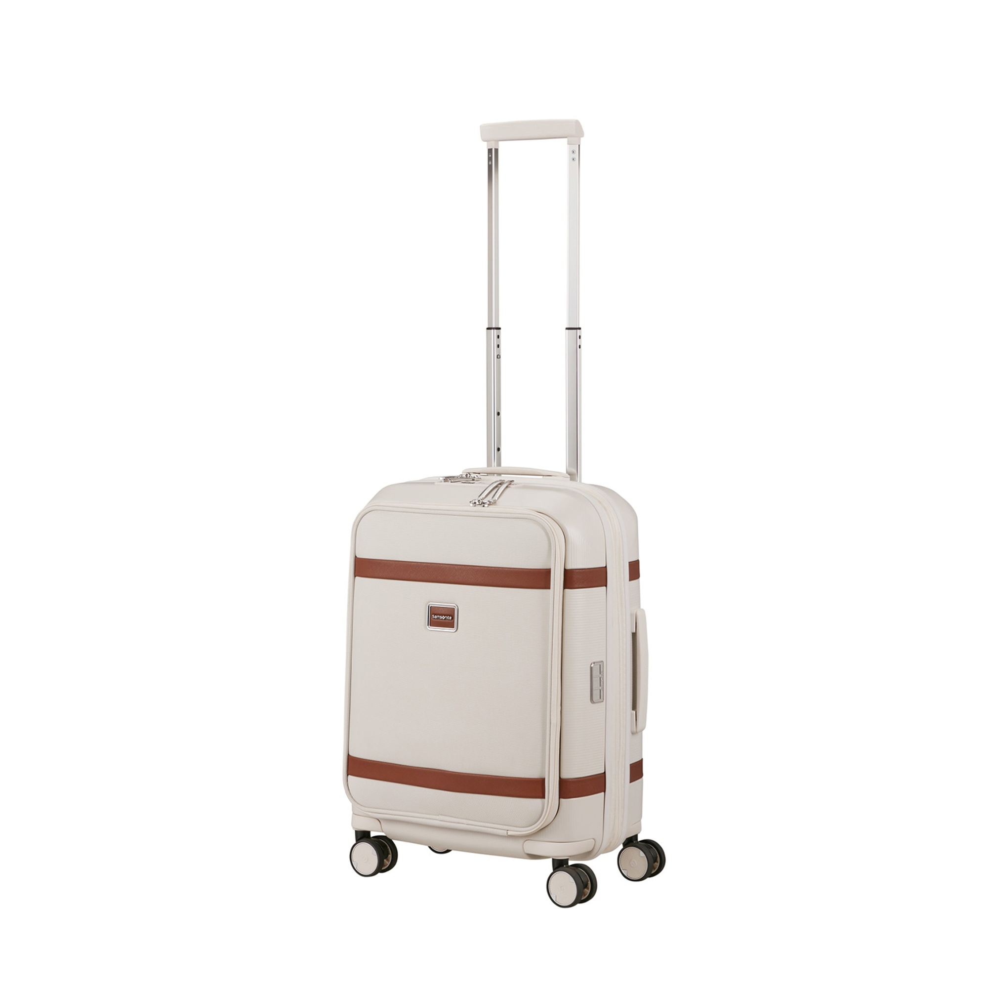 Samsonite Krem Image Spinner Körüklü - 55/20 Kabin Boy Valiz