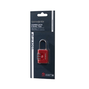  Samsonite Kırmızı Ta Revolution - Güvenlik Kilidi