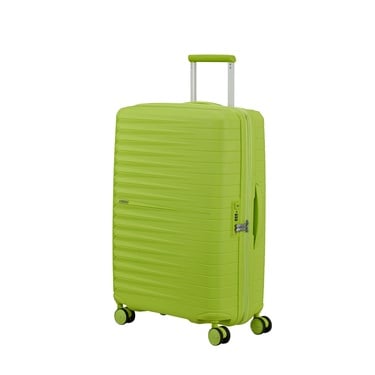  American Touriester Yeşil FastForward Spinner Körüklü 68/25 Orta Boy Valiz