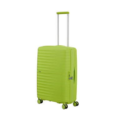  American Touriester Yeşil FastForward Spinner Körüklü 68/25 Orta Boy Valiz