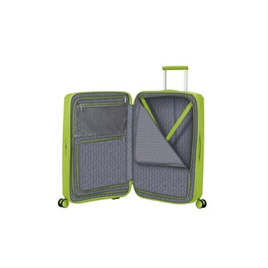  American Touriester Yeşil FastForward Spinner Körüklü 68/25 Orta Boy Valiz