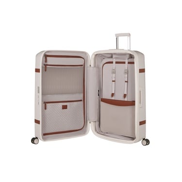  Samsonite Krem Image Spinner 81/30 Büyük Boy Valiz