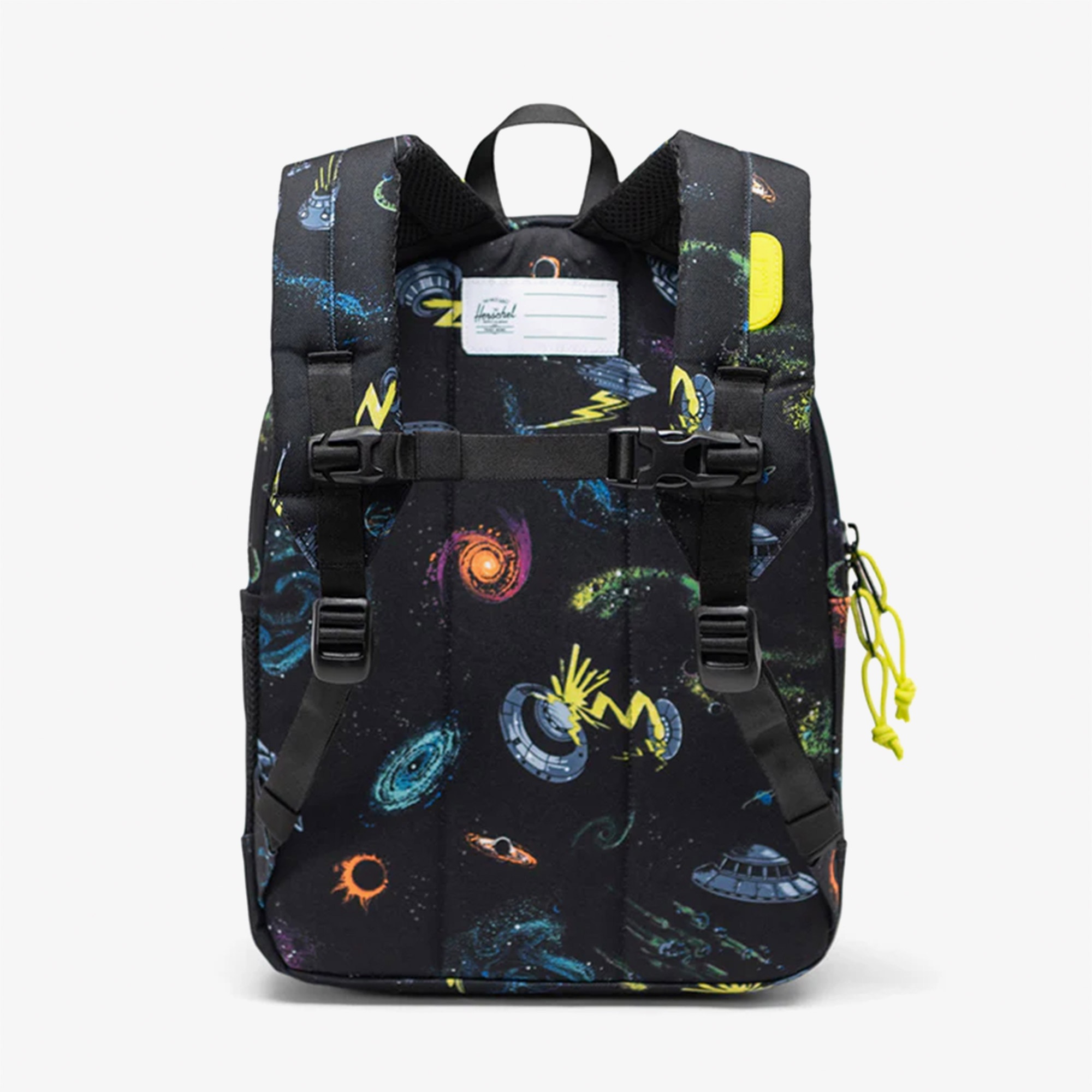 Herschel Heritage Ufo Galaxy Çocuk Siyah Sırt Çantası