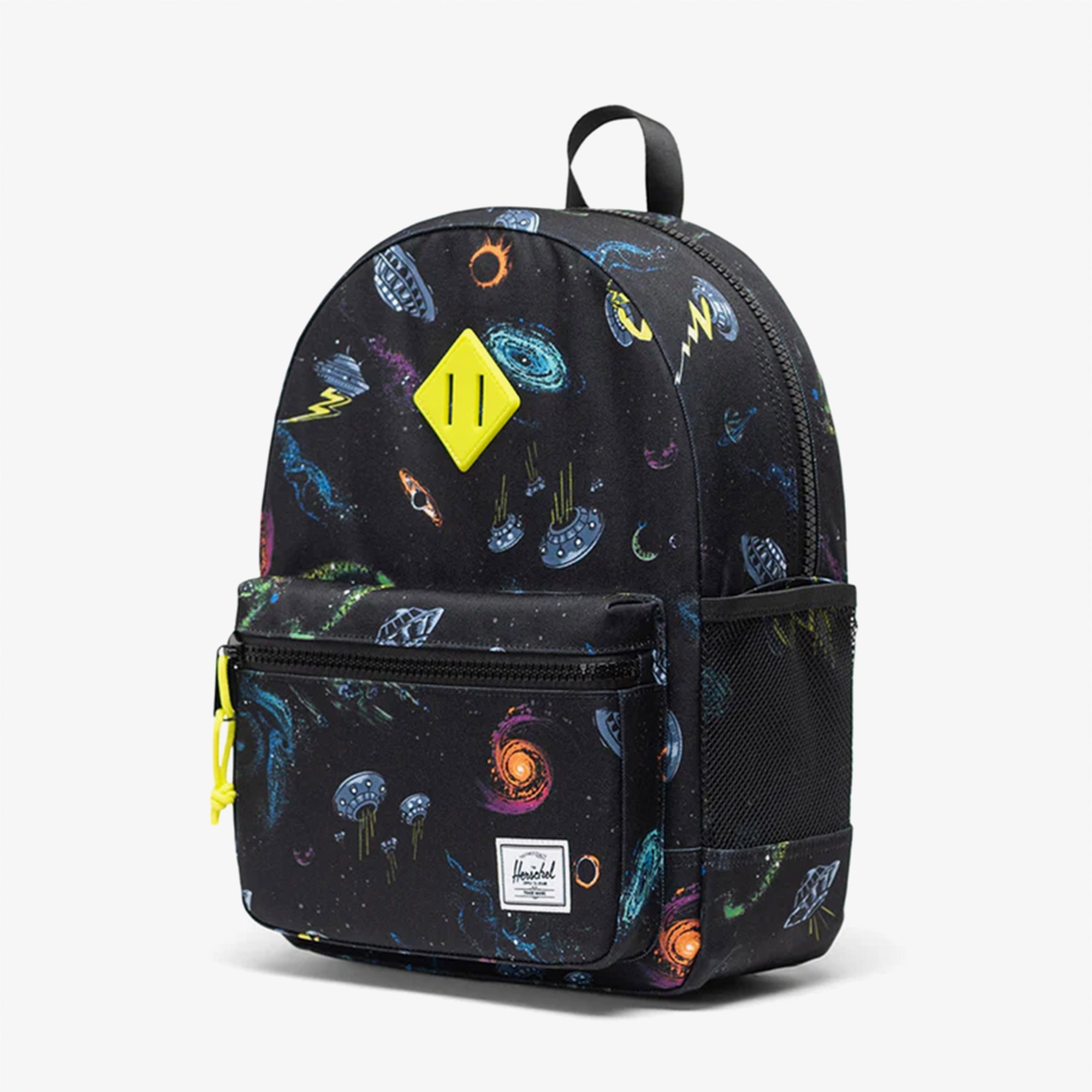 Herschel Heritage Ufo Galaxy Çocuk Siyah Sırt Çantası