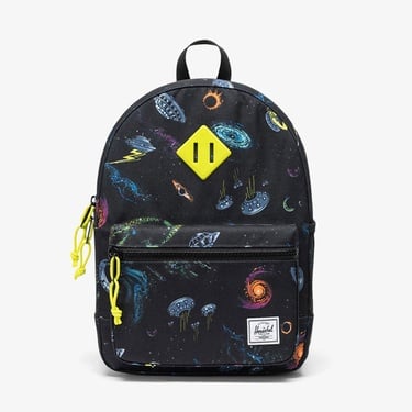  Herschel Heritage Ufo Galaxy Çocuk Siyah Sırt Çantası