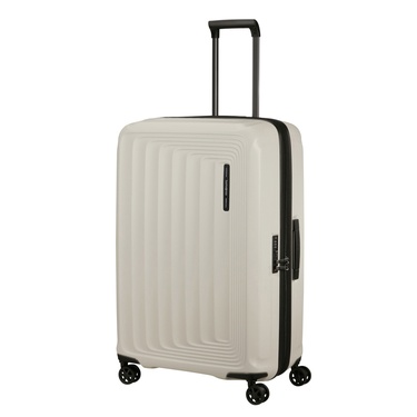  Samsonite Bej Spinner Nuon Körüklü 4 Tekerlekli 75 cm Büyük Boy Valiz