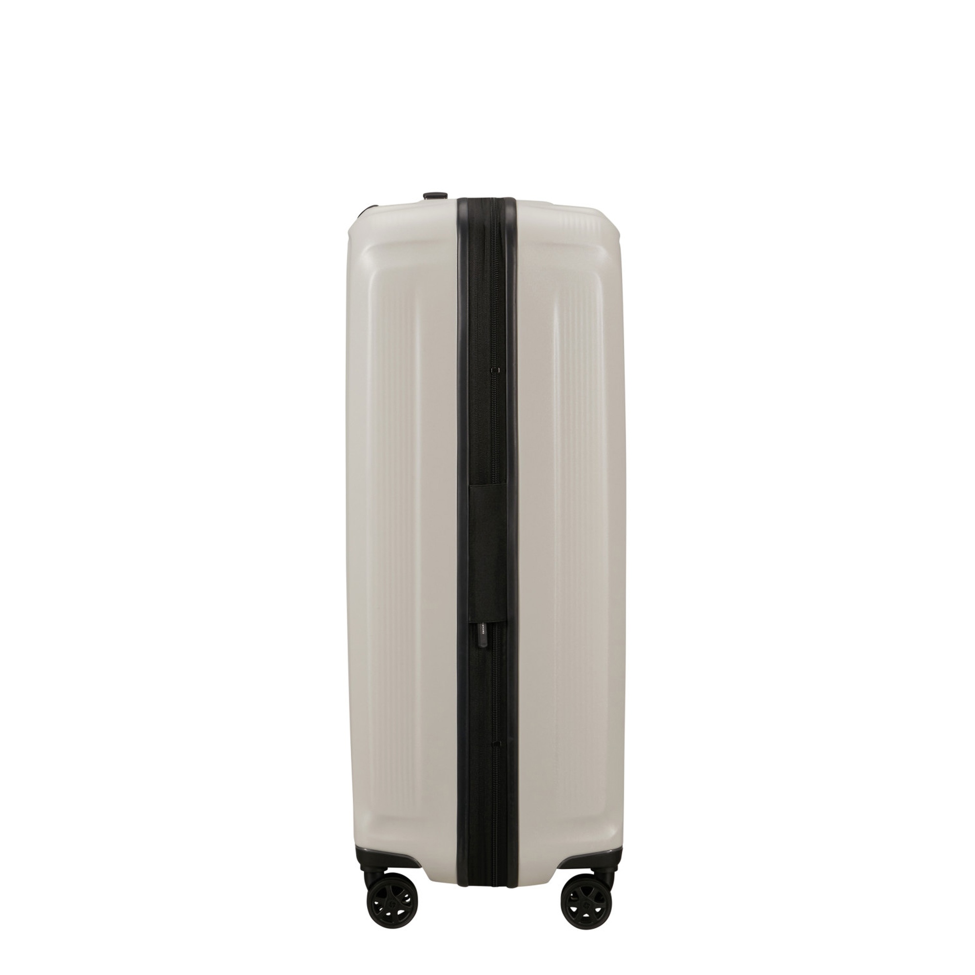 Samsonite Bej Spinner Nuon Körüklü 4 Tekerlekli 75 cm Büyük Boy Valiz