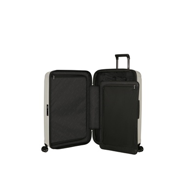  Samsonite Bej Spinner Nuon Körüklü 4 Tekerlekli 75 cm Büyük Boy Valiz