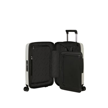  Samsonite Bej Spinner Nuon Körüklü 4 Tekerlekli 55 cm Kabin Boy Valiz