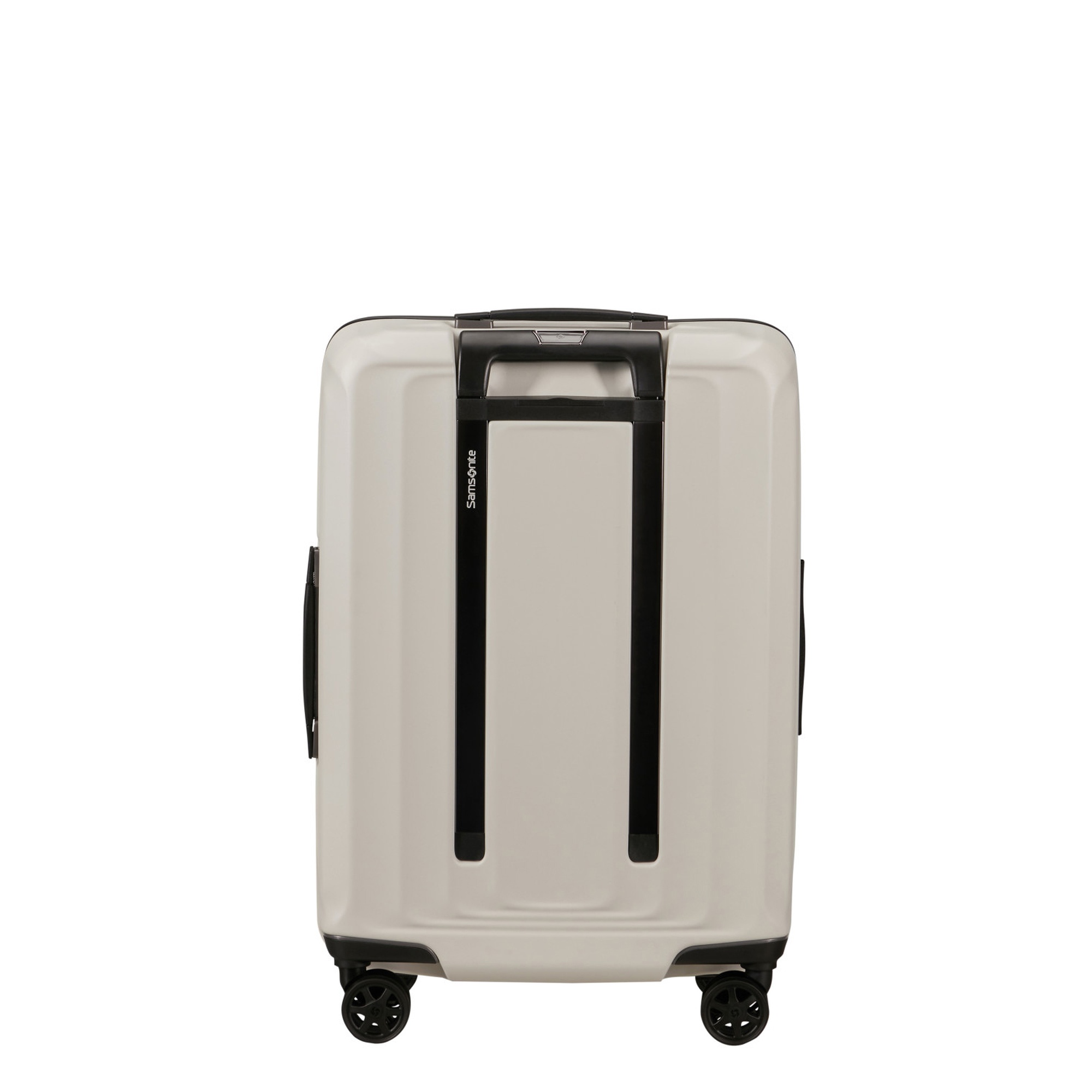Samsonite Bej Spinner Nuon Körüklü 4 Tekerlekli 55 cm Kabin Boy Valiz