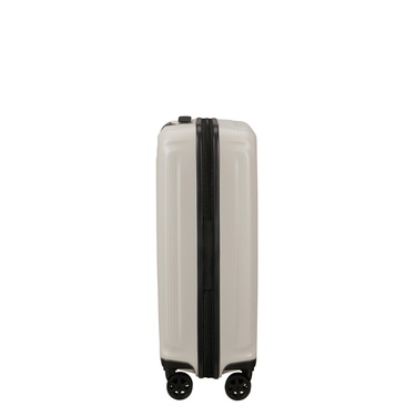  Samsonite Bej Spinner Nuon Körüklü 4 Tekerlekli 55 cm Kabin Boy Valiz