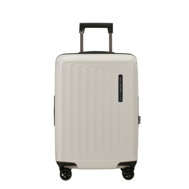  Samsonite Bej Spinner Nuon Körüklü 4 Tekerlekli 55 cm Kabin Boy Valiz