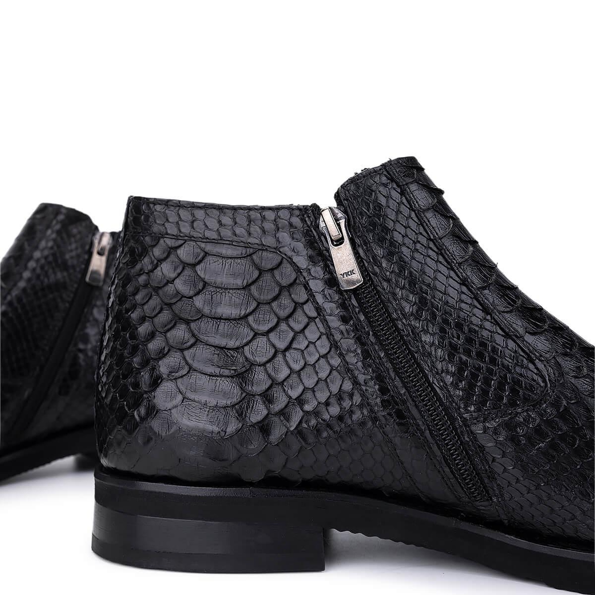 Tamer Tanca Erkek Hakiki Deri Siyah Klasik Bot