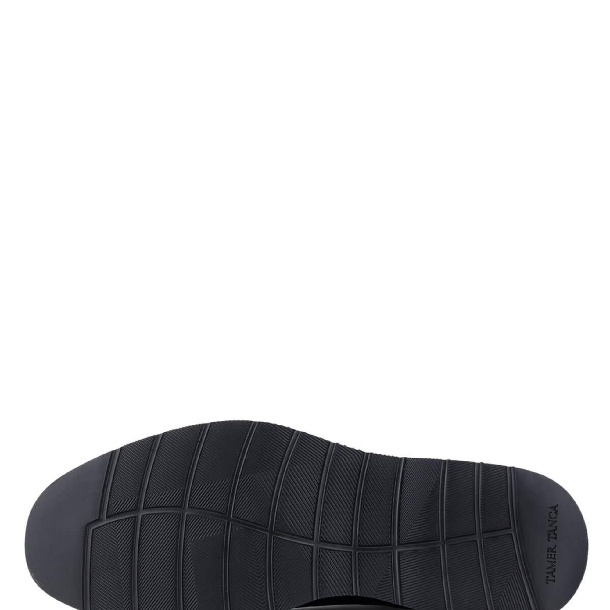 Tamer Tanca Erkek Hakiki Deri Siyah Casual Ayakkabı