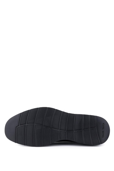  Tamer Tanca Erkek Hakiki Deri Siyah Casual Ayakkabı