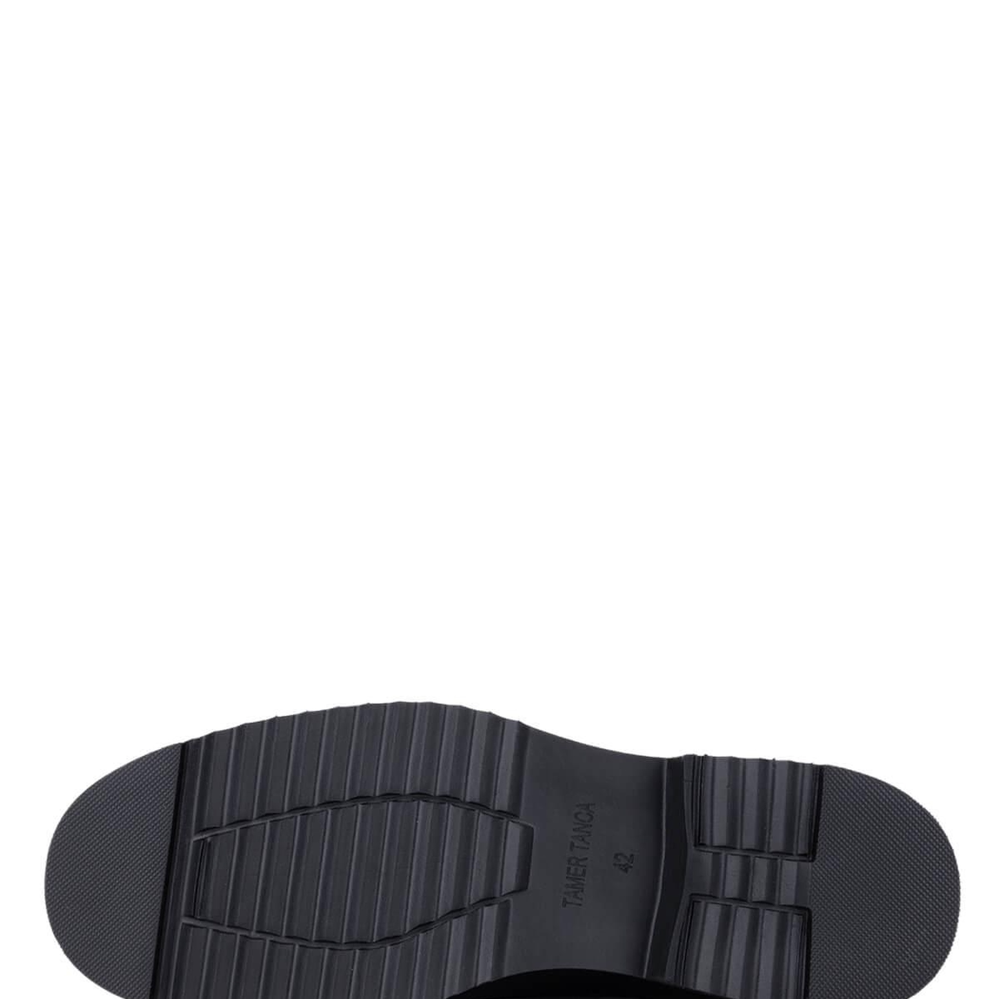 Tamer Tanca Erkek Hakiki Deri Siyah Klasik Ayakkabı