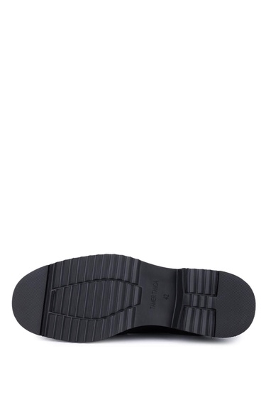  Tamer Tanca Erkek Hakiki Deri Siyah Klasik Ayakkabı