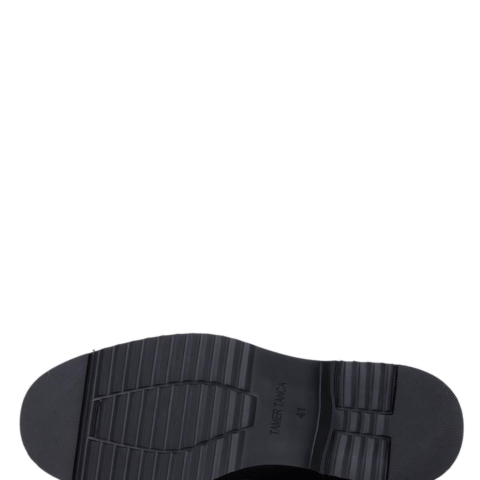 Tamer Tanca Erkek Hakiki Deri Siyah Klasik Ayakkabı