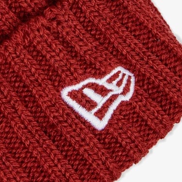  New Era Ne Rib Short Cuff Unisex Kırmızı Bere