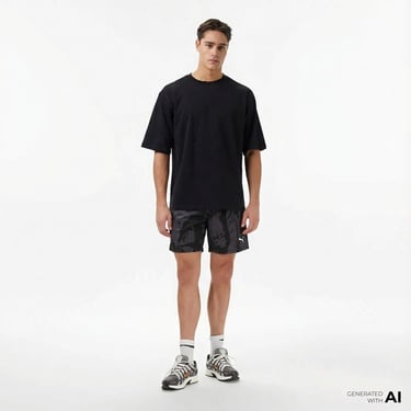  Puma Train All Day Erkek Siyah Antrenman Şortu