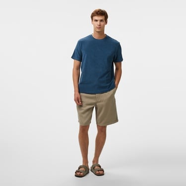  Calvin Klein Towelling Erkek Mavi T-Shirt