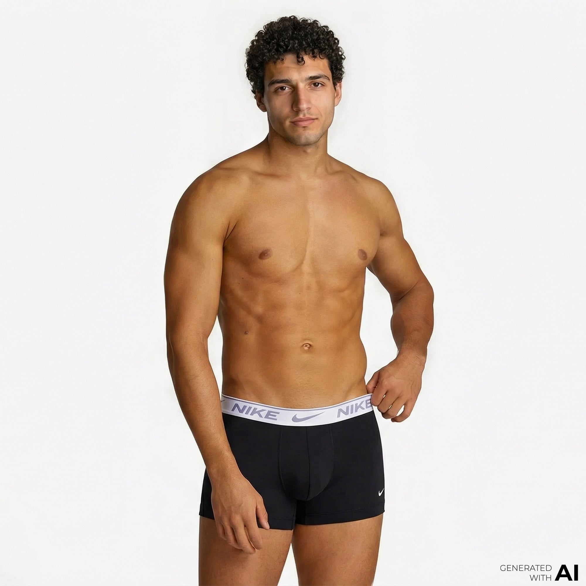 Nike Trunk 3' lü Erkek Siyah Boxer