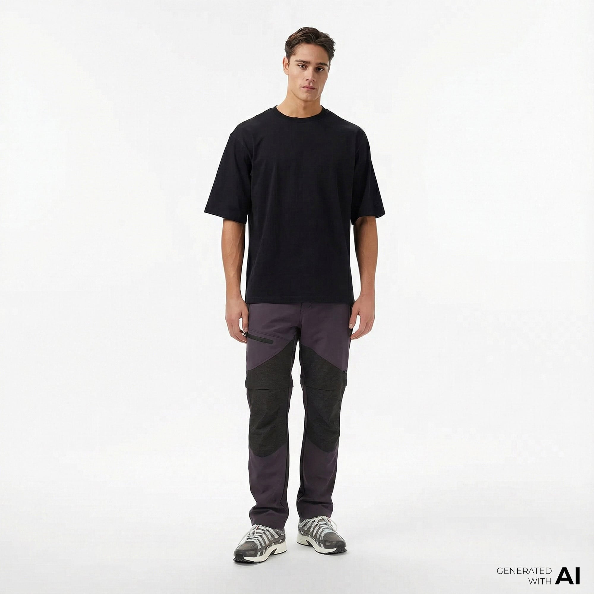  Trespass Gratwich Erkek Gri Günlük Pantolon