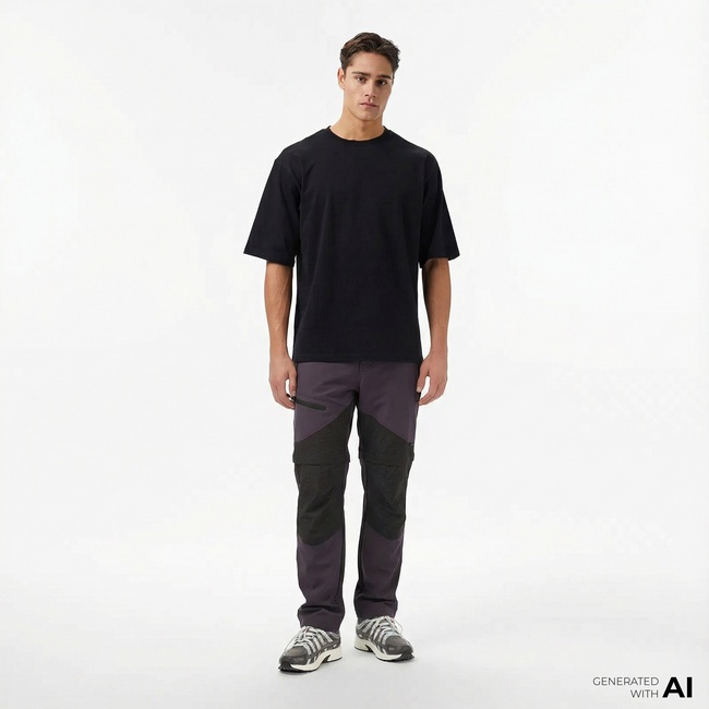  Trespass Gratwich Erkek Gri Günlük Pantolon