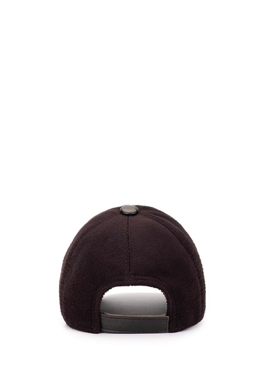  Tamer Tanca Erkek Hakiki Deri Kahverengi Şapka