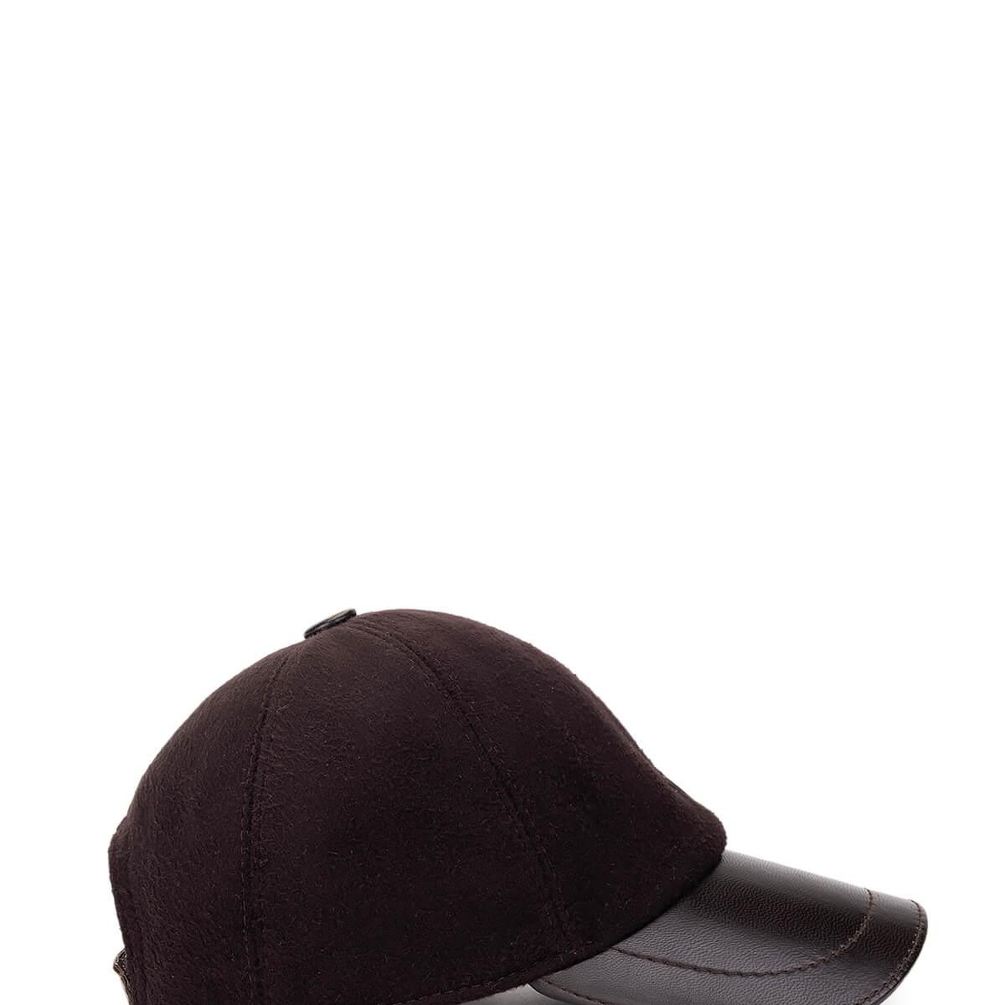 Tamer Tanca Erkek Hakiki Deri Kahverengi Şapka