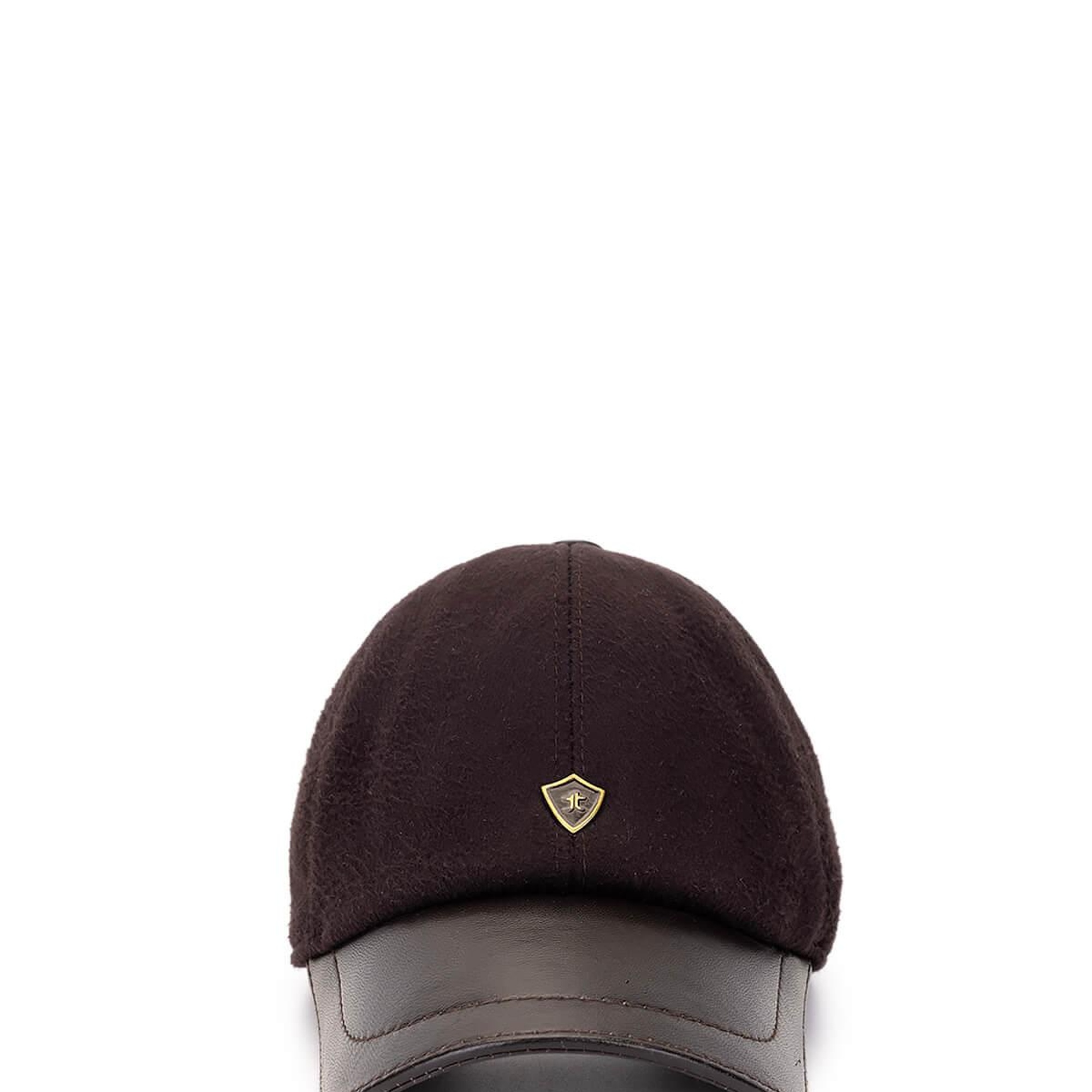 Tamer Tanca Erkek Hakiki Deri Kahverengi Şapka